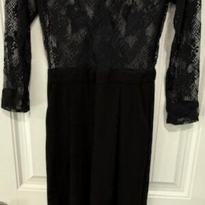 Maje Black Pant Romper